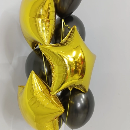 Фонтан шаров "Звезды в сумерках"